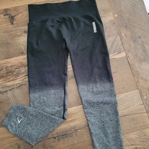 Gymshark leggings black ombre